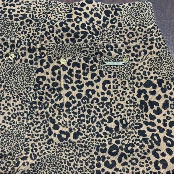 Michael Michael Kors Animal Print High Rise Stretchy Pants Medium EUC - Picture 8 of 16